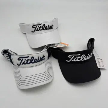 새상품 Titleist 바이저 3세트