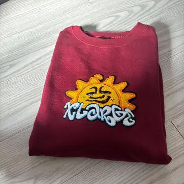 XLARGE 맨투맨 레드