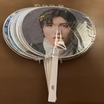 메구로 렌 SnowMan 부채 4장 세트 커버 포함