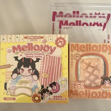 멜로조이 도넛 크림 와플 세트