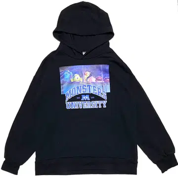 Disney PIXAR 몬스터 주식회사 포토 프린트 후드티