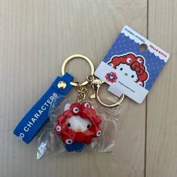 오사카 엑스포 미야쿠미야쿠 산리오 키티 키링
