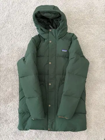 파타고니아 다운드리프트 후드티 다운 자켓 카키
