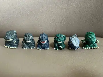 고질라 피규어 세트 6개 손가락 인형