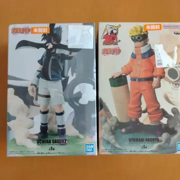 NARUTO 피규어 세트 우즈마키 나루토 우치하 사스케