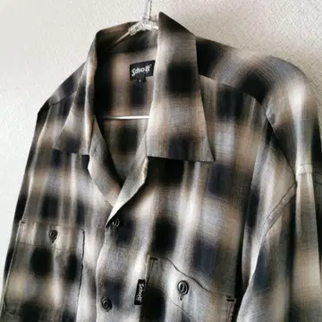 SCHOTT Ombre Check Shirt