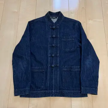 아페쎄 차이나 자켓 XS 데님 커버올 oasis 리암