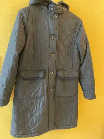 MACKINTOSH 매킨토시 퀼팅 코트 보아 네이비