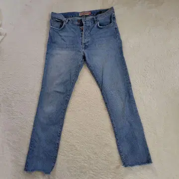 ZARA MAN 스트레이트 데님 라이트 블루