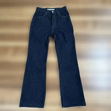 FRAMeWORK 프레임워크 네프 데님 플레어 팬츠 36 다크 네이비