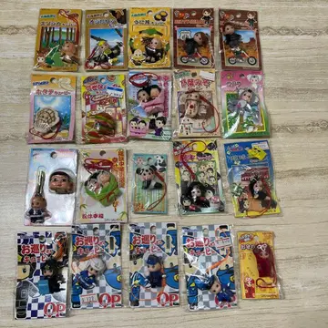 지역 한정 큐피 20개 코스튬 큐피 스트랩 묶음 판매 레어