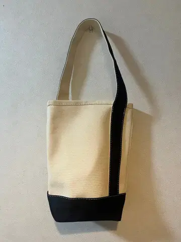 엘엘빈 실린더 토트백 캔버스 미사용 새상품 LLbean 블랙