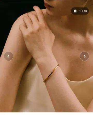 SOAC OVAL 뱅글 골드