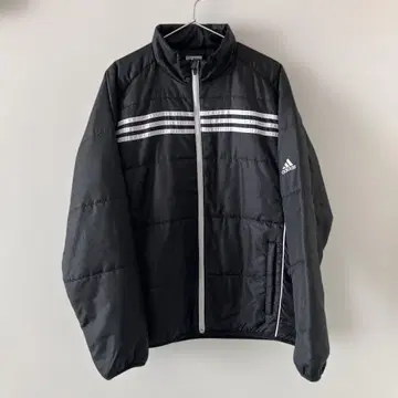 adidas 골프 블랙 나일론 자켓 충전솜 L 사이즈