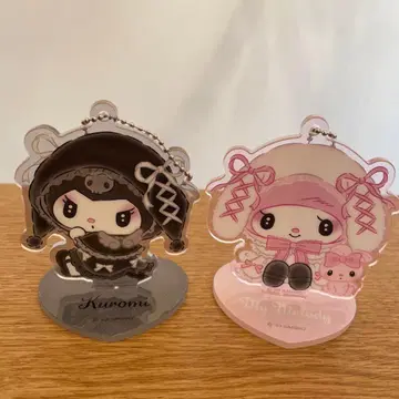 멜로크로 마이멜로디 쿠로미 아크릴 키링 2세트 산리오