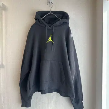 조던 후디 M 백 로고