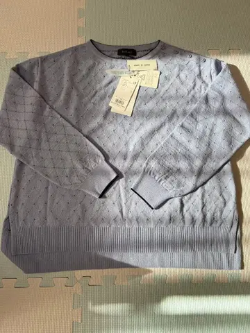 Reflect 라이트 블루 니트 스웨터 M 사이즈