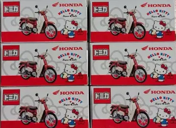 토미카 헬로키티 슈퍼 커브 6개 세트