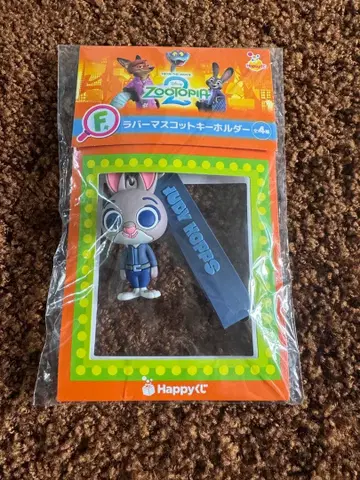 주토피아2 happy 복권 F상 러버 마스코트 키링 주디