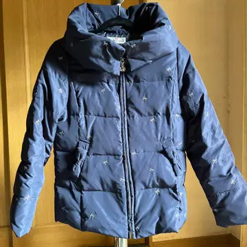 GALLERY VISCONTI 네이비 다운 자켓