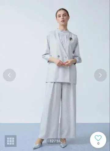 Aga 사이드 라인 트위드 팬츠