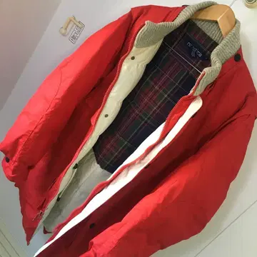 노티카 두꺼운 원단 본격 다운 자켓 L~LL 레트