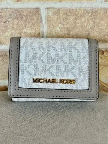 MICHAEL KORS 3단 폴더형 지갑 그레이