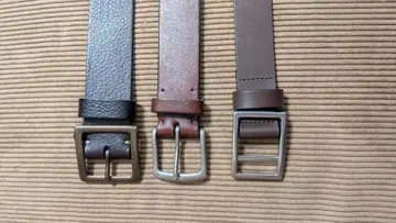 유니클로 가죽 벨트 3개 세트