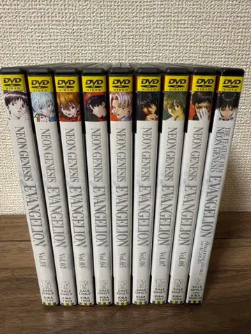 신세기 에반게리온 DVD판 전 8권 + 극장판 세트 전권
