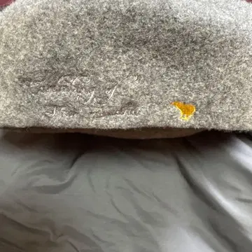 캔터베리 그레이 울 베레모