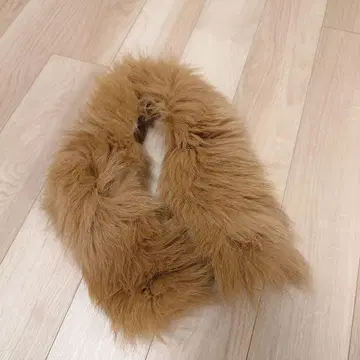 UNITED ARROWS 브라운 넥워머