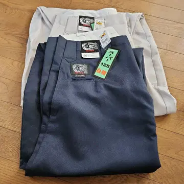 네이비 그레이 워크 팬츠 사이즈 100