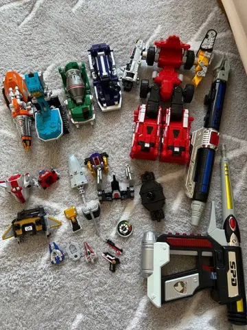 특수전대 데카레인저 파츠 부품 일괄