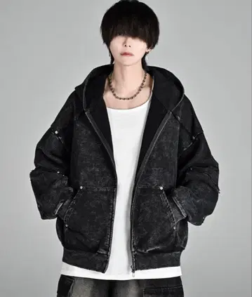 [ 새상품급 ] ADRER 빈티지 풀 집업 후드티 M 사이즈