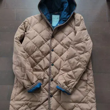 타이온 TAION 퀼팅 자켓 롱 기장