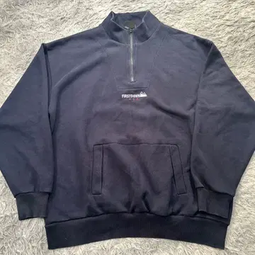 FIRST DOWN 하프 지퍼 플리스 자켓 L