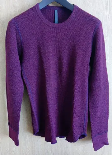 퍼플 리브 니트 사이즈 3