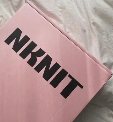 택 포함 새상품 NKNIT pattern Small KNIT