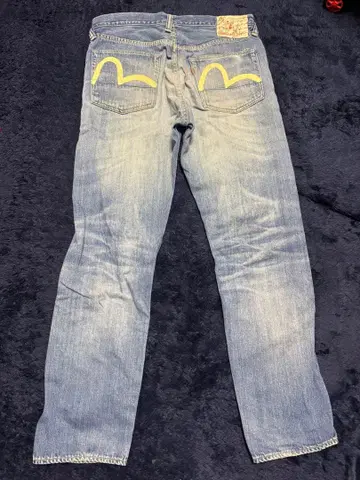 EVISU 에비수 남성용 데님 청바지 34인치