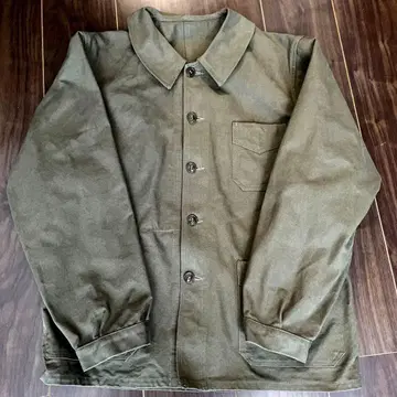 ORDINARY TRUTH 커버올 둥근 카라 자켓 카키