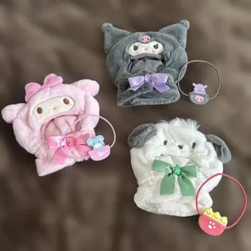 산리오 봉제 인형 코스튬 3세트