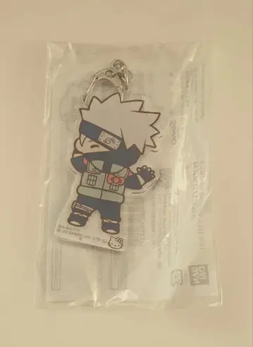 NARUTO 산리오 하피크로 아크릴 참 키링 하타케 카카시