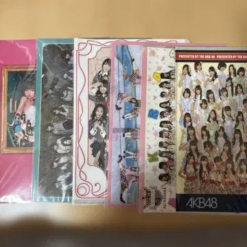 AKB48 클리어 파일 세트
