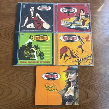 PSYCHOPUNCH CD 5장 세트
