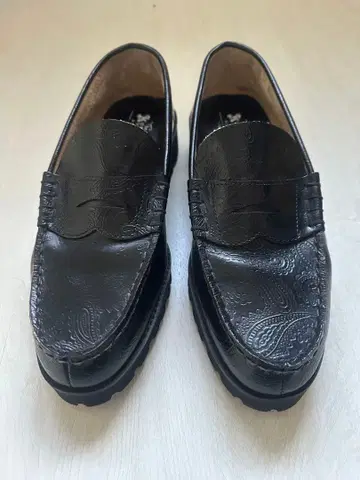 KENFORD 켄포드 K005 탱크 밑창 로퍼 27cm 페이즐리 무늬