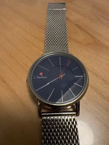 리벤햄 자동 와인딩 시계 네이비 리벤햄