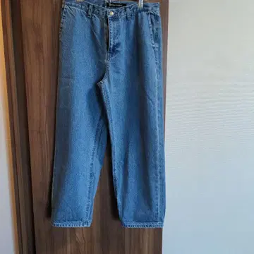 미즈이로 인디 라이트 블루 스트레이트 데님