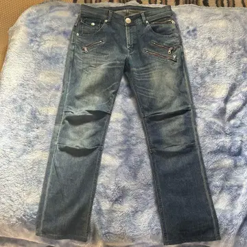 LEE 지퍼 포켓 부착 데님 34