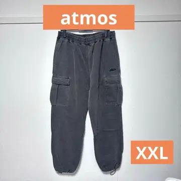 [ 새상품급 ] atmos 맨투맨 카고 팬츠 그레이