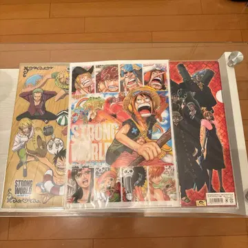 원피스 스트롱 월드 클리어 파일 3장 세트